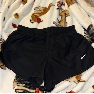 Nike Women's Black Sports Shorts, Medium